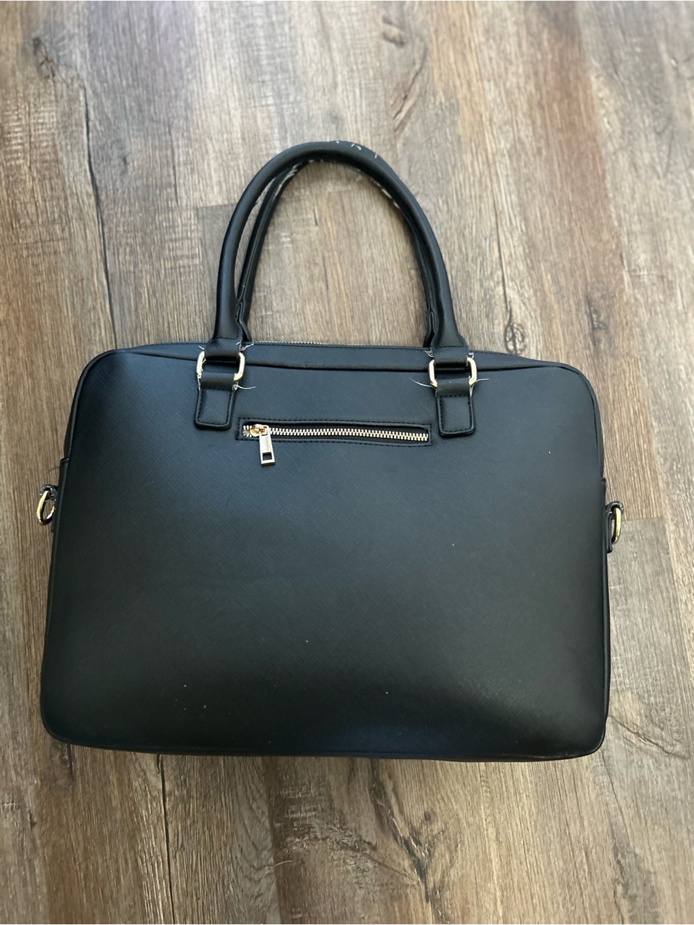 Black Laptop Briefcase - Sleek Professional Work Bag - Picture 2 of 6
